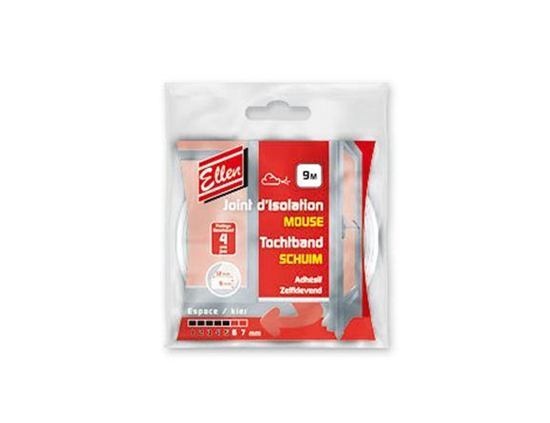 Ellen - Tochtband schuim - 12x6mm - 10m