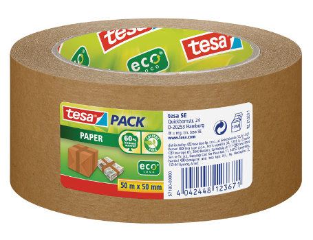 Tesa - Verpakkingstape bruin - 1 x 50m x 50mm