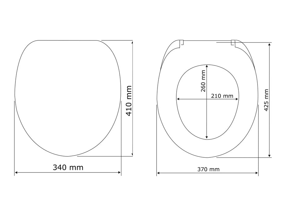 Wenko - Toiletbril - Bamboe
