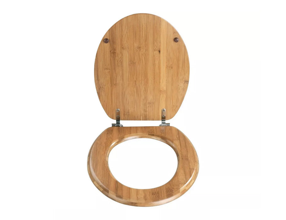 Wenko - Toiletbril - Bamboe