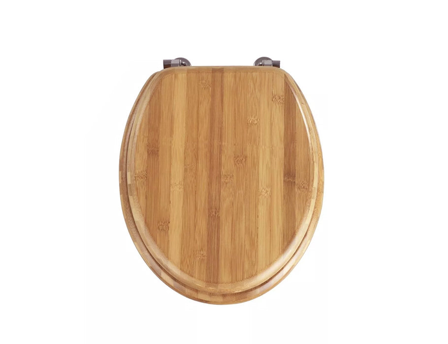 Wenko - Toiletbril - Bamboe