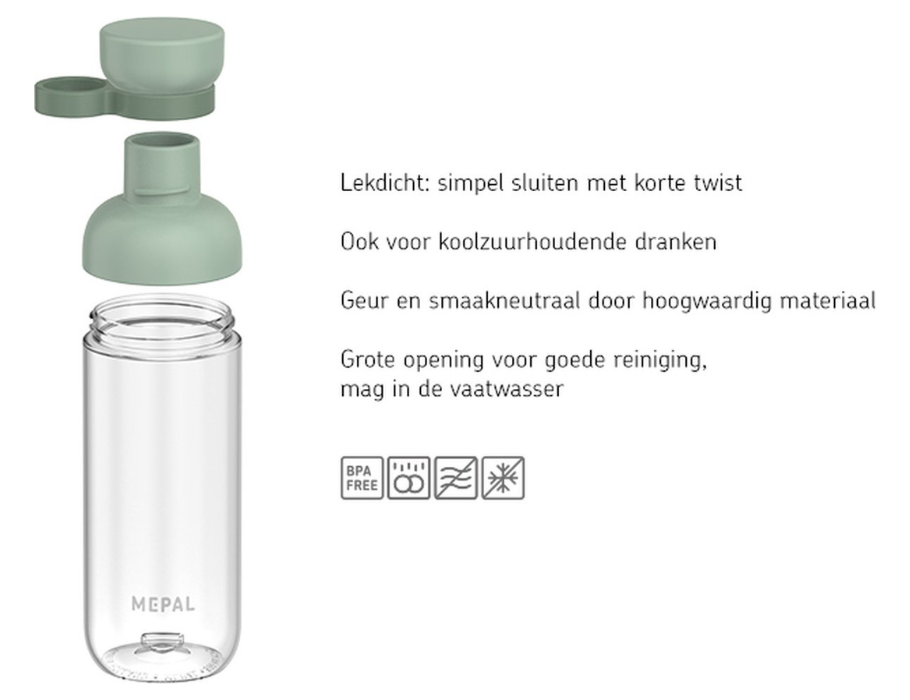 Mepal - Waterfles Vita - Vivid Blue - 700ml