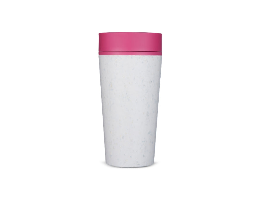 Circular&Co. - Koffiebeker - Circular Cup - Grijs/Roze - 340 ml
