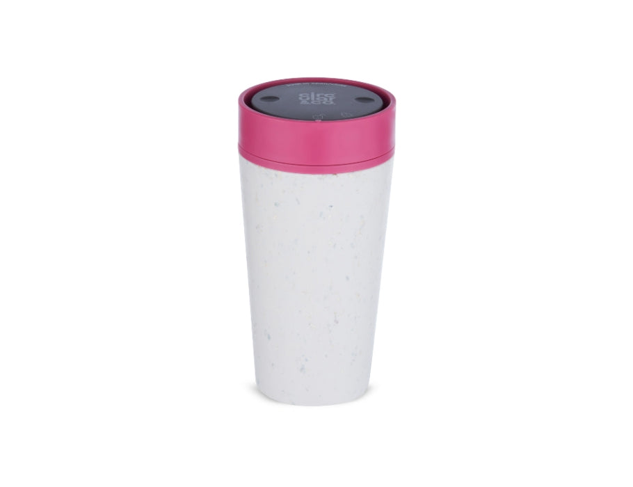 Circular&Co. - Koffiebeker - Circular Cup - Grijs/Roze - 340 ml