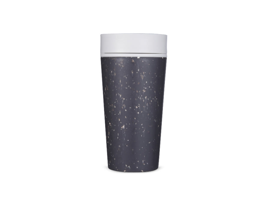 Circular&Co. - Koffiebeker - Circular Cup - Zwart/Wit - 340 ml
