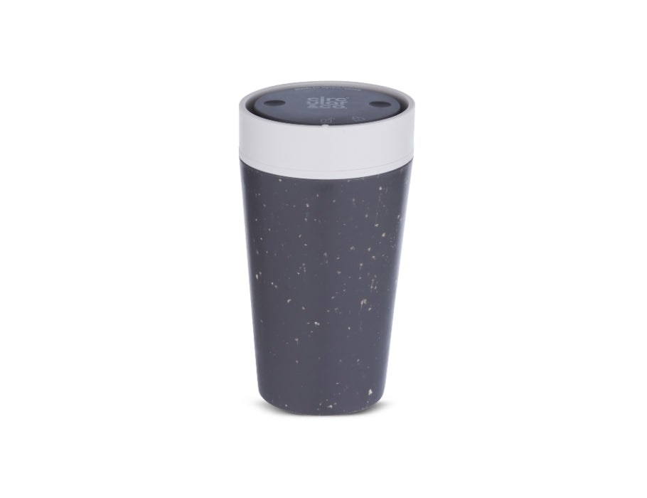 Circular&Co. - Koffiebeker - Circular Cup - Zwart/Wit - 340 ml