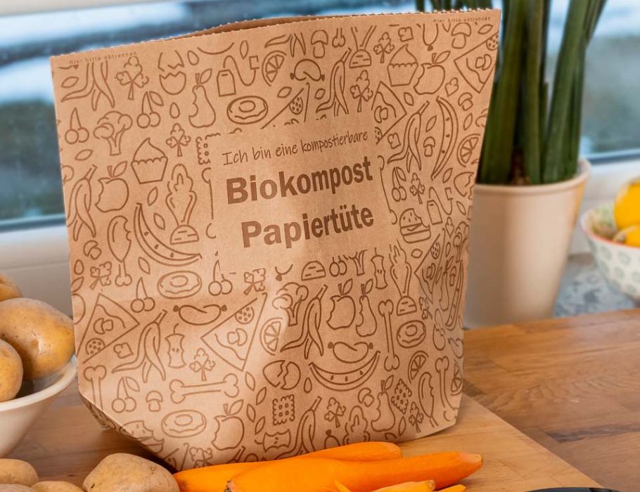 Compostella - Papieren Afvalzakken - 7L - 10 stuks