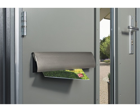 Ellen - Brievenbus Afsluiter met klep - RVS