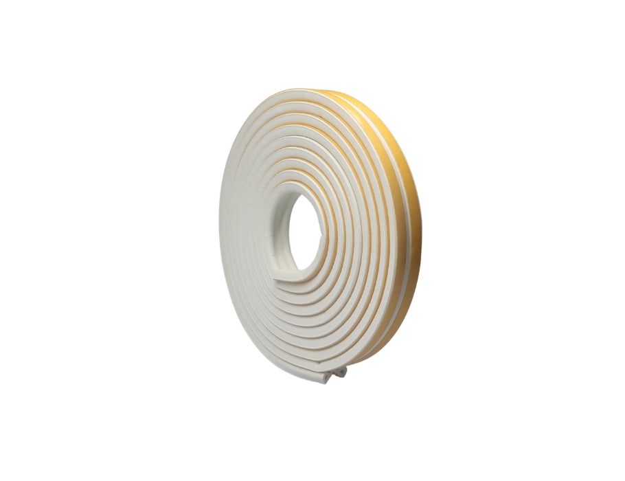 Ecosavers - Tochtband - P profiel - 6m - 2-5mm - wit