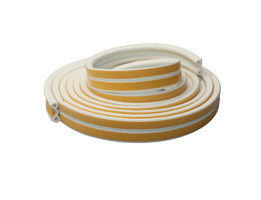 Ecosavers - Tochtband - P profiel - 6m - 2-5mm - wit