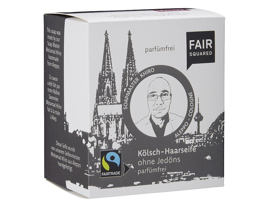 Fair Squared - Shampoo Bar - Kaal Hoofd