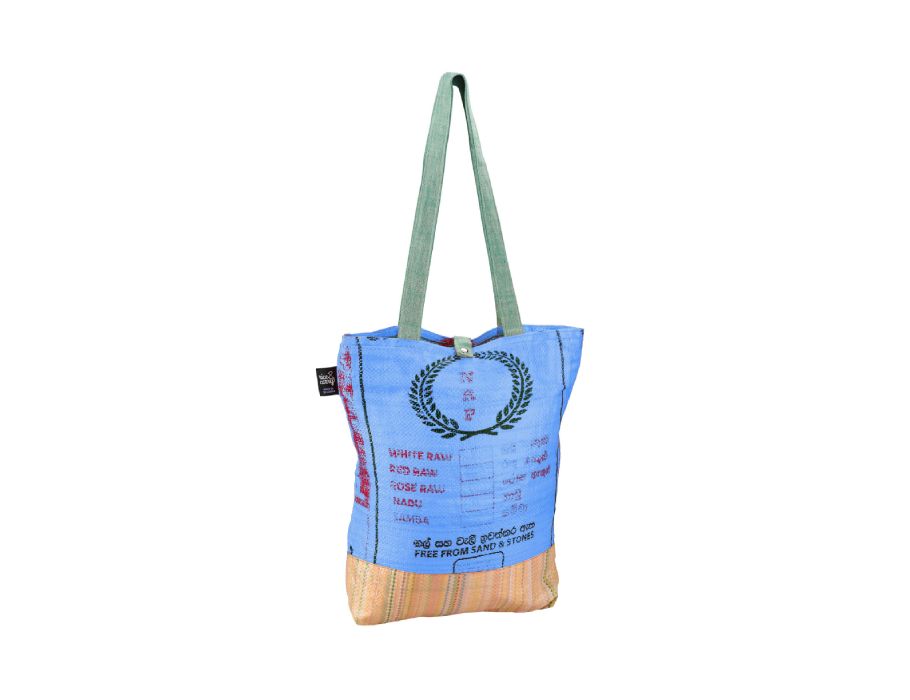 Fairzone - Markttas - gemaakt van rijstzakken