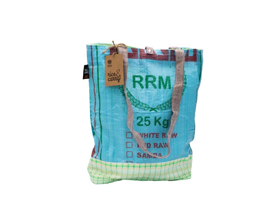 Fairzone - Markttas - gemaakt van rijstzakken
