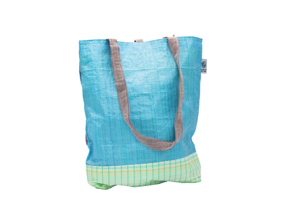 Fairzone - Markttas - gemaakt van rijstzakken