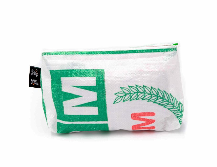 Fairzone - Toilettas - Upcycled Rijstzak