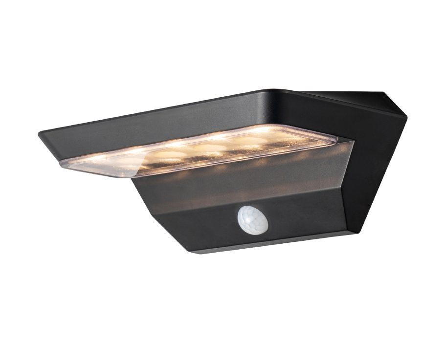 Gizmo Solar - Wandlamp Buiten - Zwart - Zonne-energie