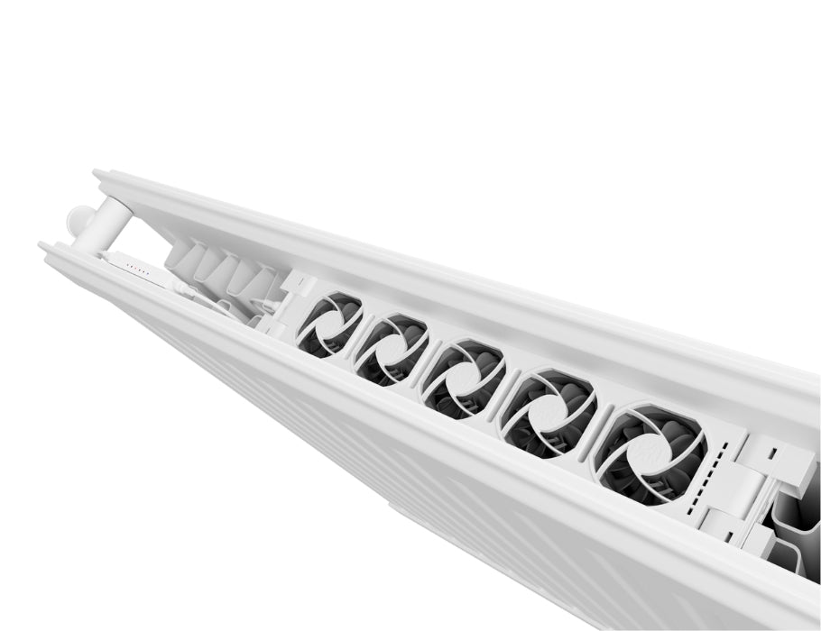 Heat Fan - Heatfan 3 - Radiatorventilator - SOLO - Wit + Touch Sensor