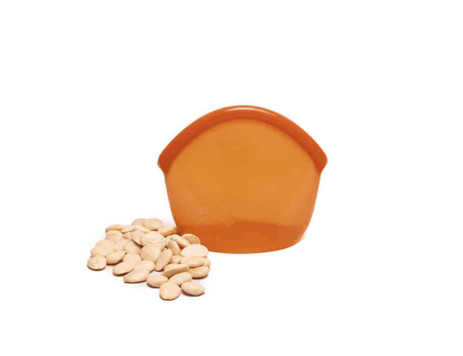 Food Huggers - Herbruikbare Bewaarzak - Amber - 400ml