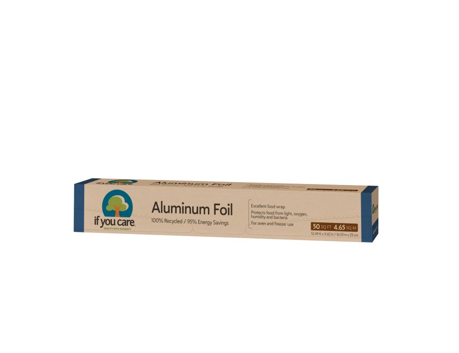 If You Care - Aluminium Folie - 100% Recycled - rol 10m x 29,2cm