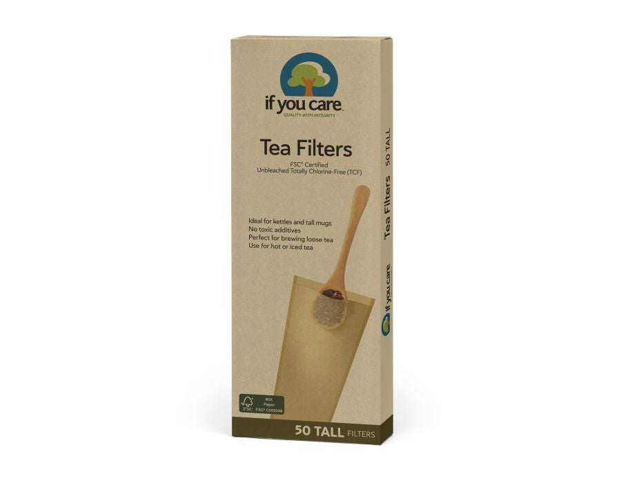 If You Care - Thee Filters - FSC ongebleekt - Tall - 50 stuks
