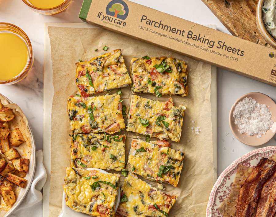 If You Care - Bakpapier - 33cm x 40cm - 24 stuks