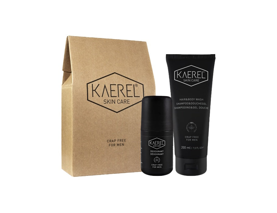 Kaerel Skin Care - Starterset - Deodorant + Hair & Bodywash