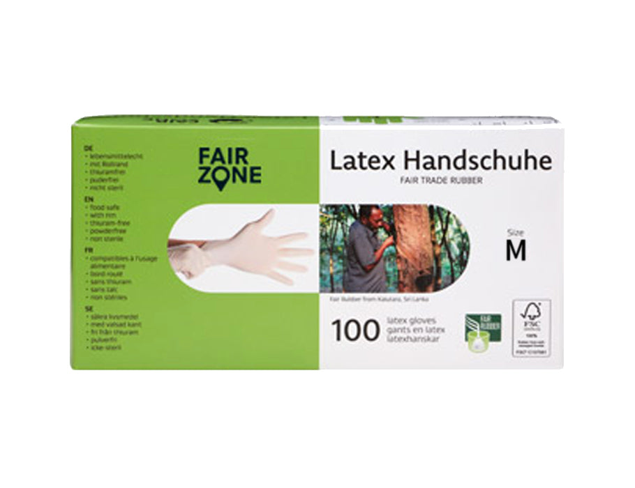 Fairzone - Latex Handschoenen - Medium - 100 stuks