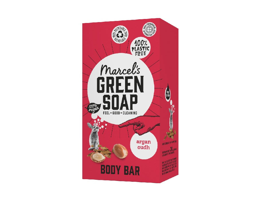 Marcel's Green Soap - Body Bar - Argan & Oudh