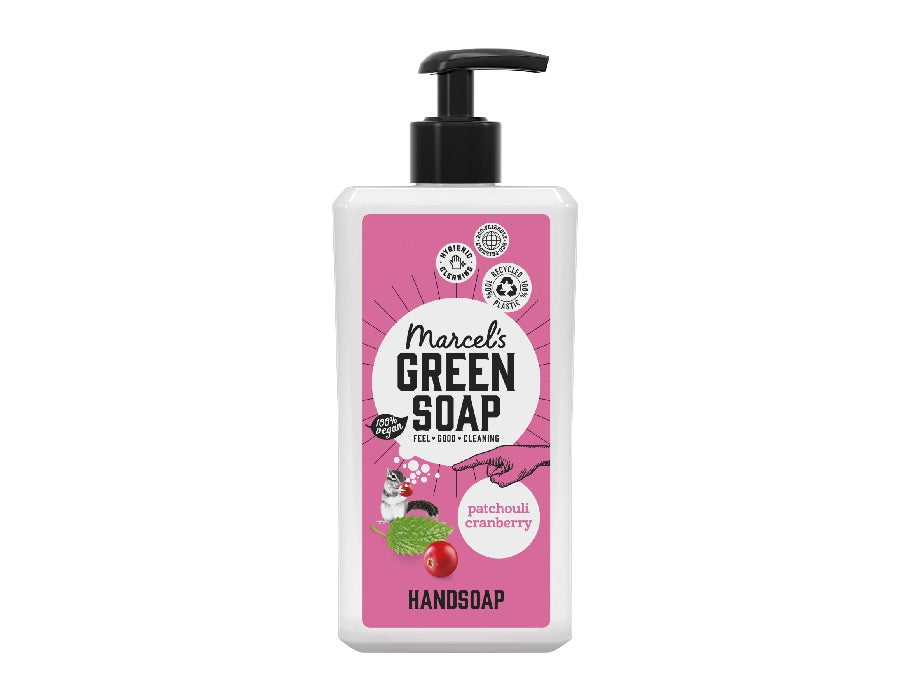 Marcel's Green Soap - Handzeep - Patchouli & Cranberry - 500ml