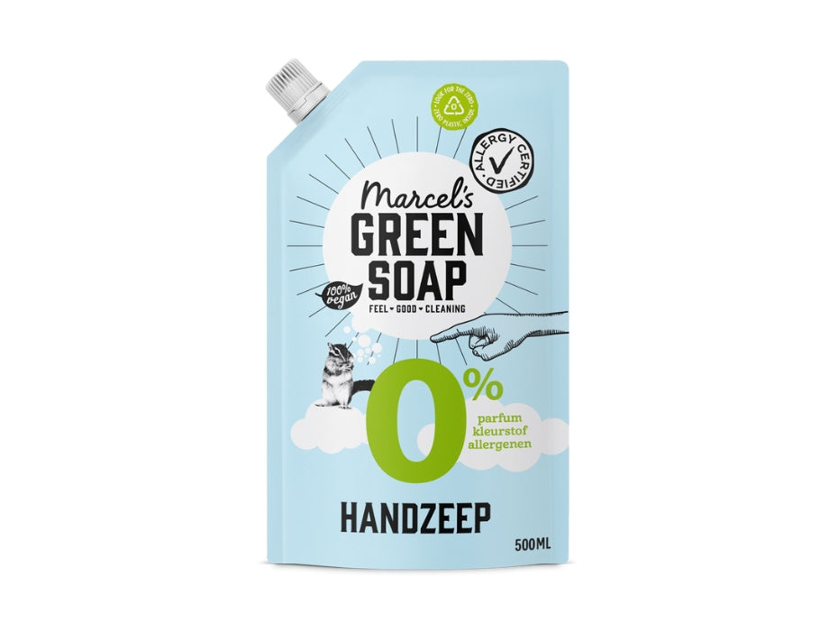 Marcel's Green Soap - Refill Handzeep 0% - 500ml
