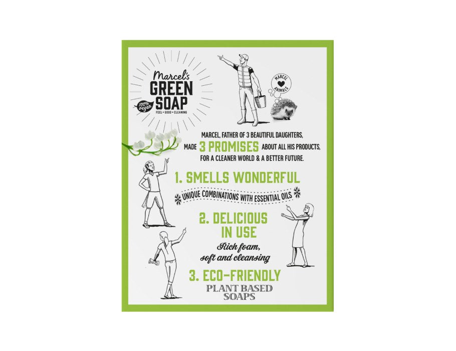 Marcel’s Green Soap - Shampoo Bar - Tonka & Muguet