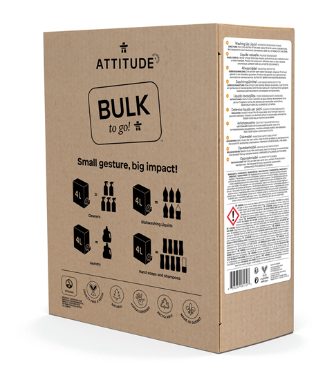 Attitude - Afwasmiddel Nature+ - Lemon Zest BiB - 4L