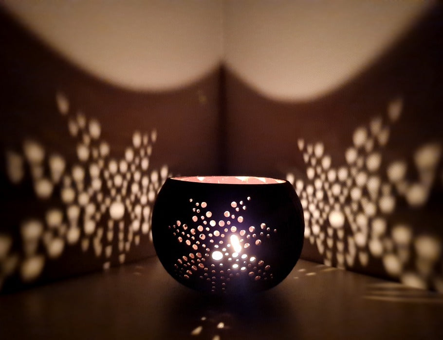 Namture - Kokosnoot Kaarsenhouder - Palmtree