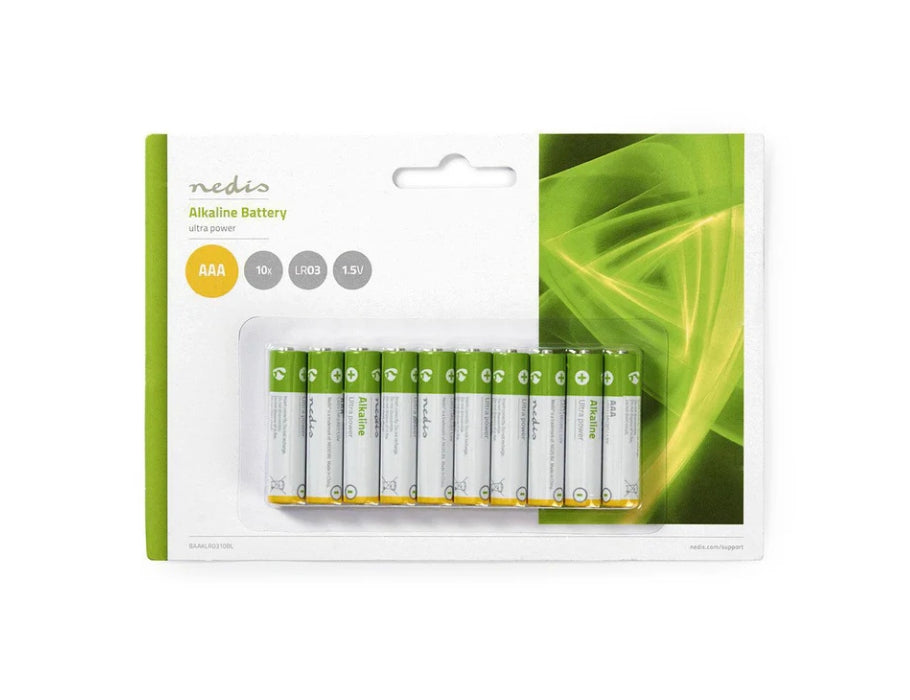 Nedis - AA Batterij - Alkaline - 10 stuks