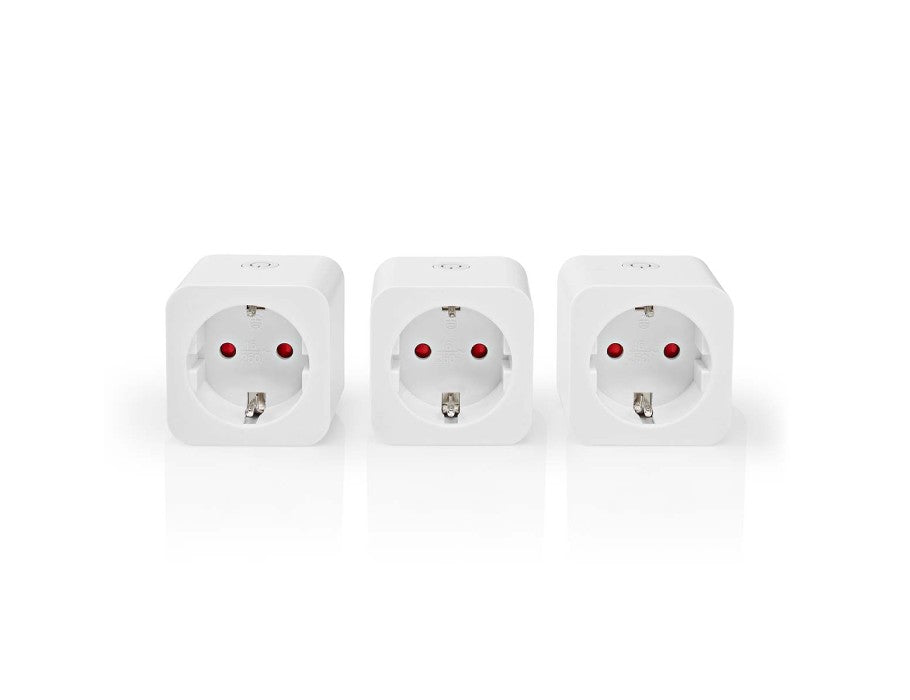 Nedis - Smart Wi-Fi stekker - Set van 3
