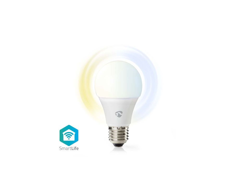 Nedis - Ledlamp - E27 - 806 lm - Smart Wi-Fi