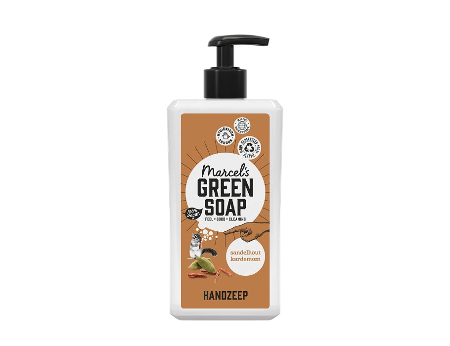 Marcel's Green Soap - Handzeep - Sandelhout & Kardemom - 500ml