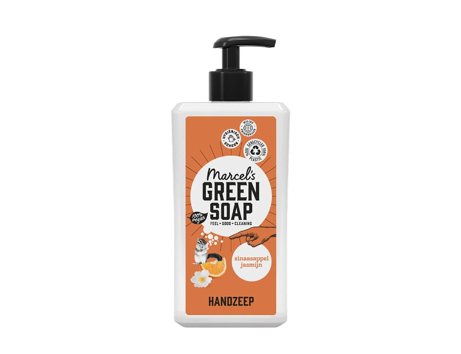 Marcel's Green Soap - Handzeep - Sinaasappel & Jasmijn - 500ml