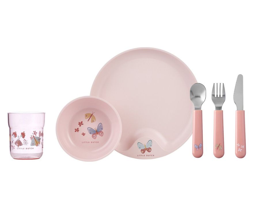 Mepal - Mio - Kinderservies set - 6-delig - Flowers & Butterfly