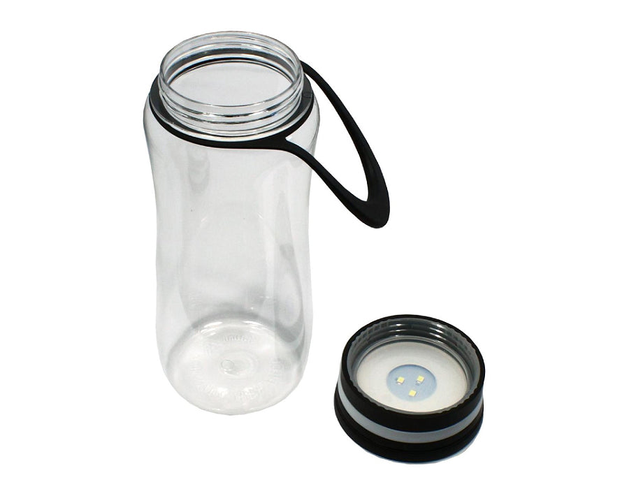 POWERplus - Waterfles met Zonnecel en Ledverlichting - Tuna