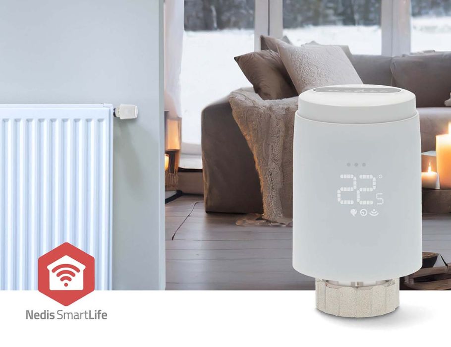 Nedis - Slimme Radiatorknop - Zigbee 3.0