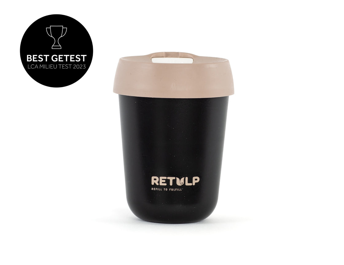 Retulp - Koffiebeker - Black - Bakery Brown