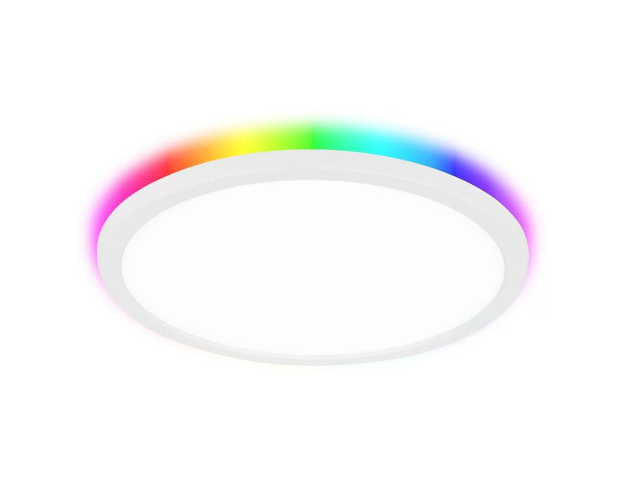 Sylvania – Slimme Plafondlamp met RGB Halo Ring – 1500 lm – Dimbaar