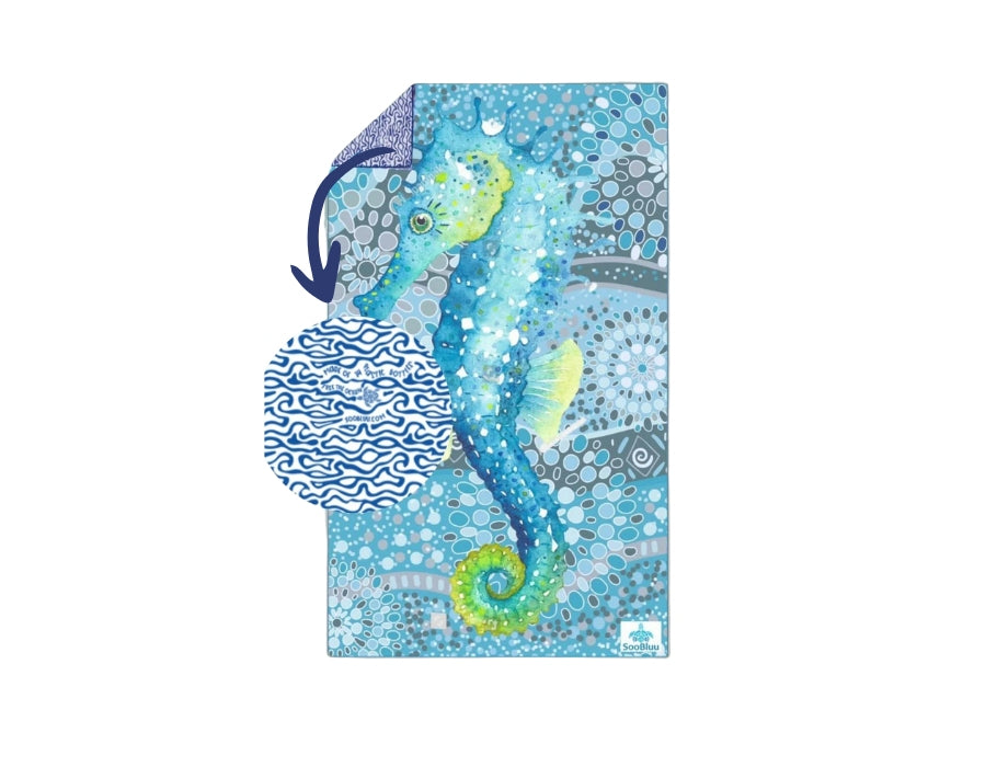 SooBluu - Strandlaken - Small - Hippo