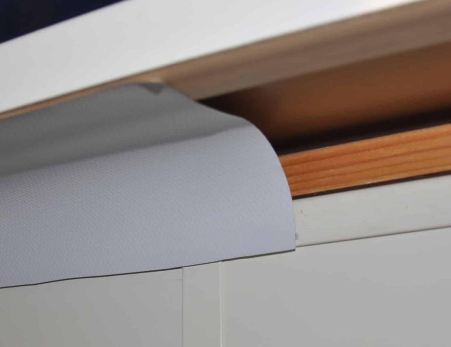 Tonzon - Vensterbankfolie - Wit/Zilver - 30cm x 5m