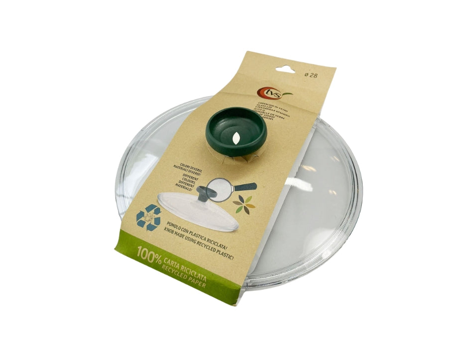 TVS - Glazen Deksel - Eco-ok - 28cm