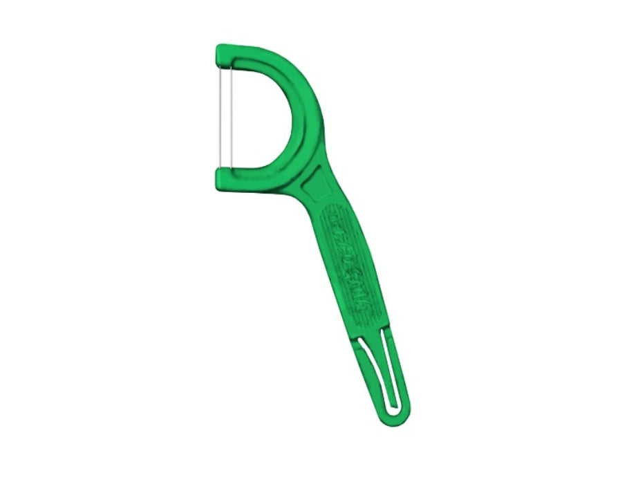 The Eco Gang - Tandenstokers met Flosdraad - Aloë Vera - 50 stuks