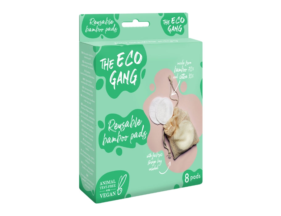 The Eco Gang - Herbruikbare make-up schijfjes - 8 stuks