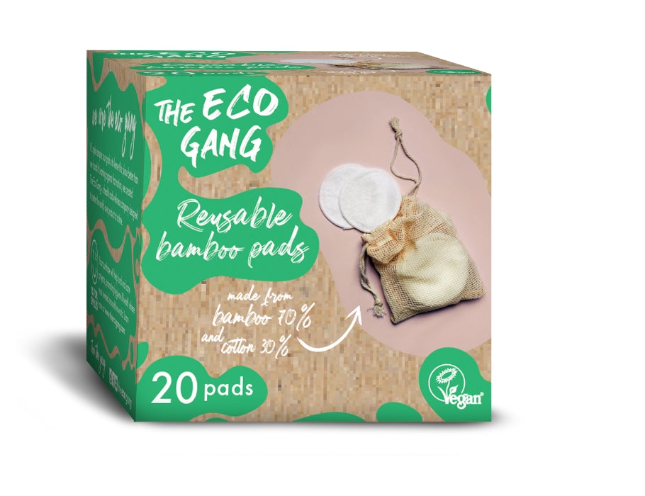The Eco Gang - Herbruikbare make-up schijfjes - 20 stuks