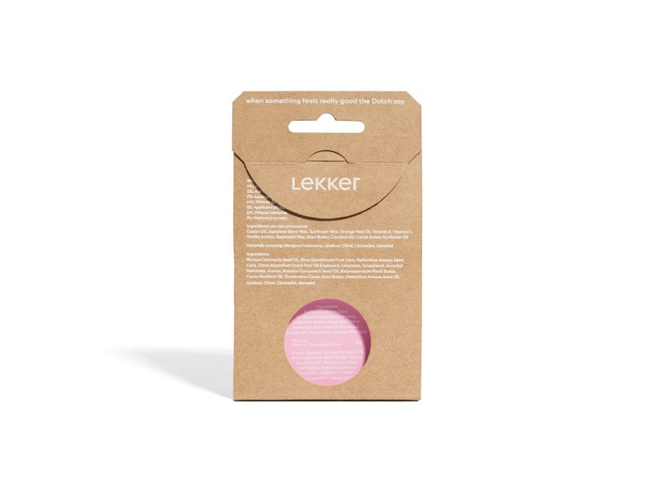 The Lekker Company - Lippenbalsem - Orange Vanille Swirl